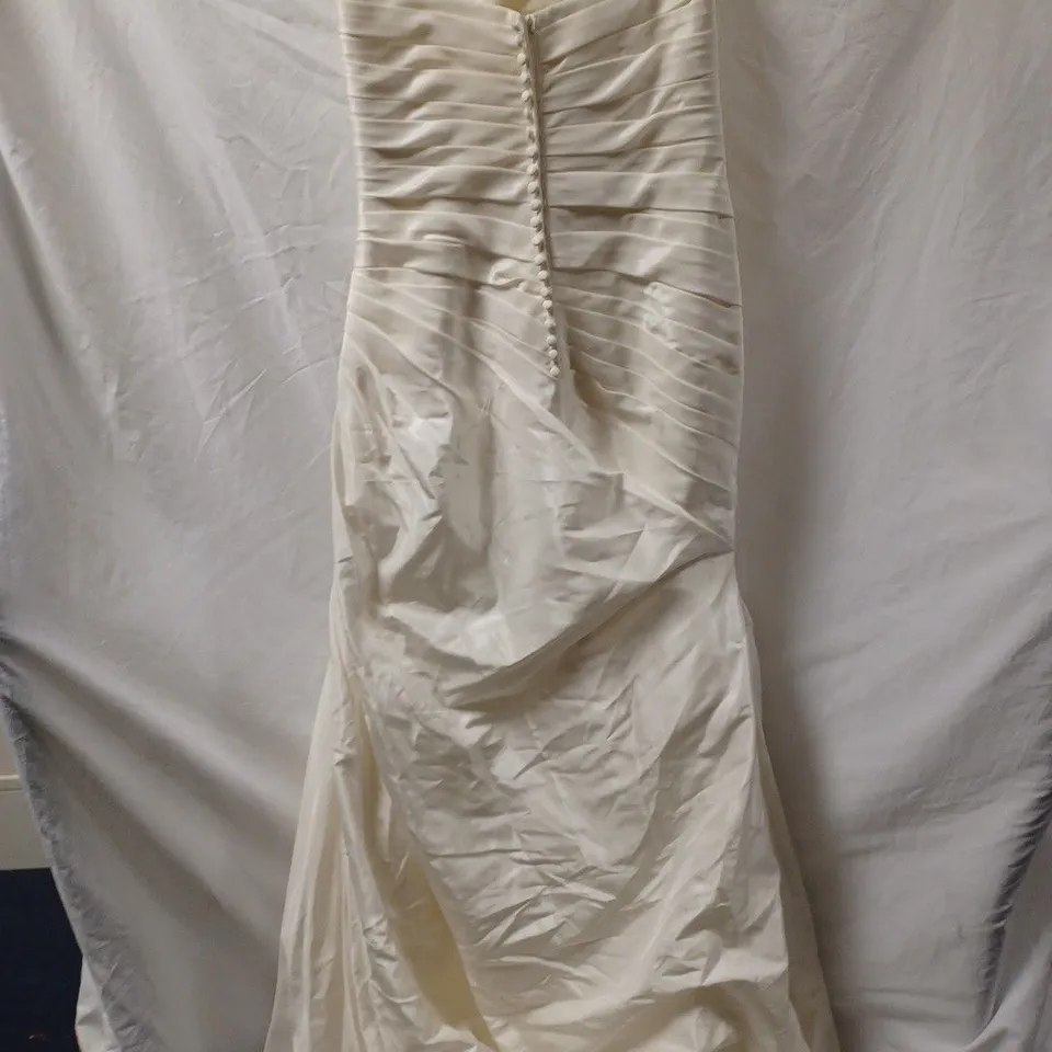 VICTORIA JANE BY RONALD ROYCE ANDREA WEDDING DRESS, IVORY - SIZE 16 