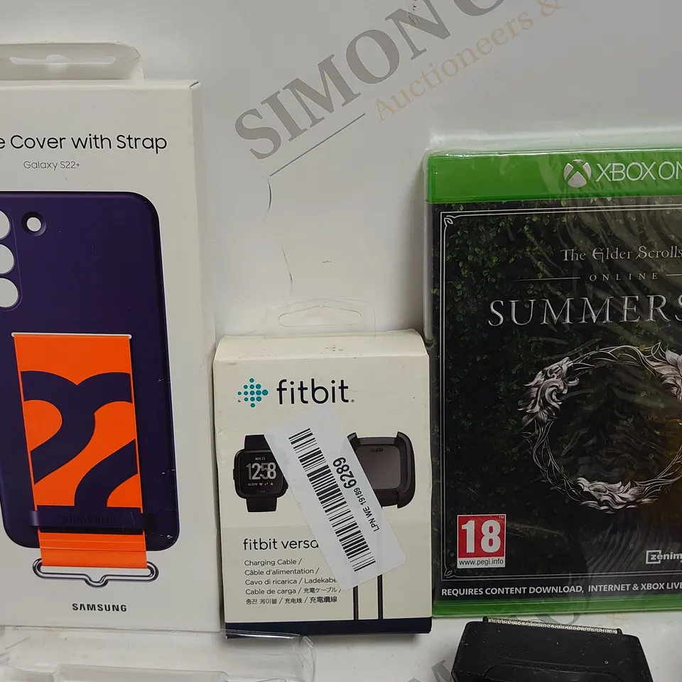 LOT OF 10 ASSORTED TECH ITEMS TO INCLUDE WD BLUE 3D AND SSD 500GB, MARSHALL BLUETOOTH SPEAKER AND SEALED XBOX GAME