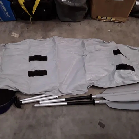 BAGGED SEVYLOR INFLATABLE KAYAK WITH FOOTPUMP