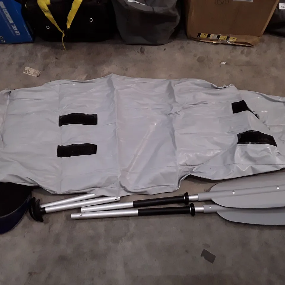 BAGGED SEVYLOR INFLATABLE KAYAK WITH FOOTPUMP