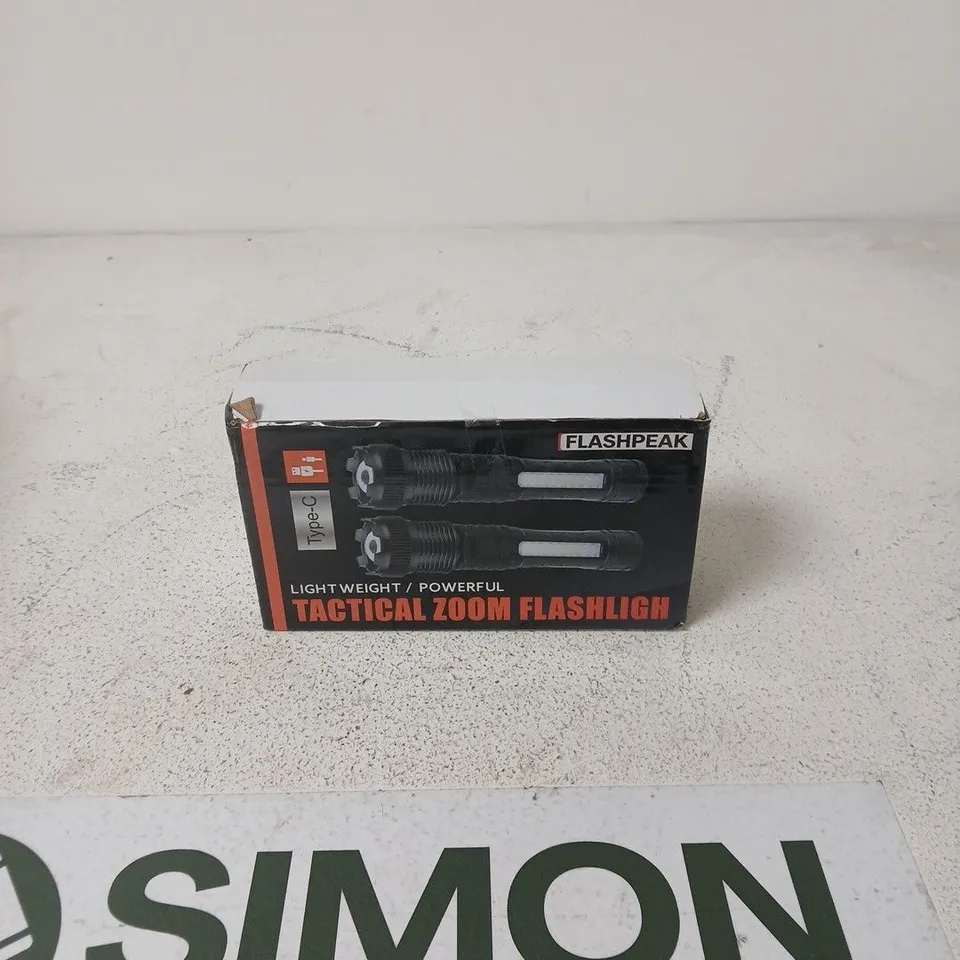 FLASHPEAK TACTICAL ZOOM TORCH – BOXED