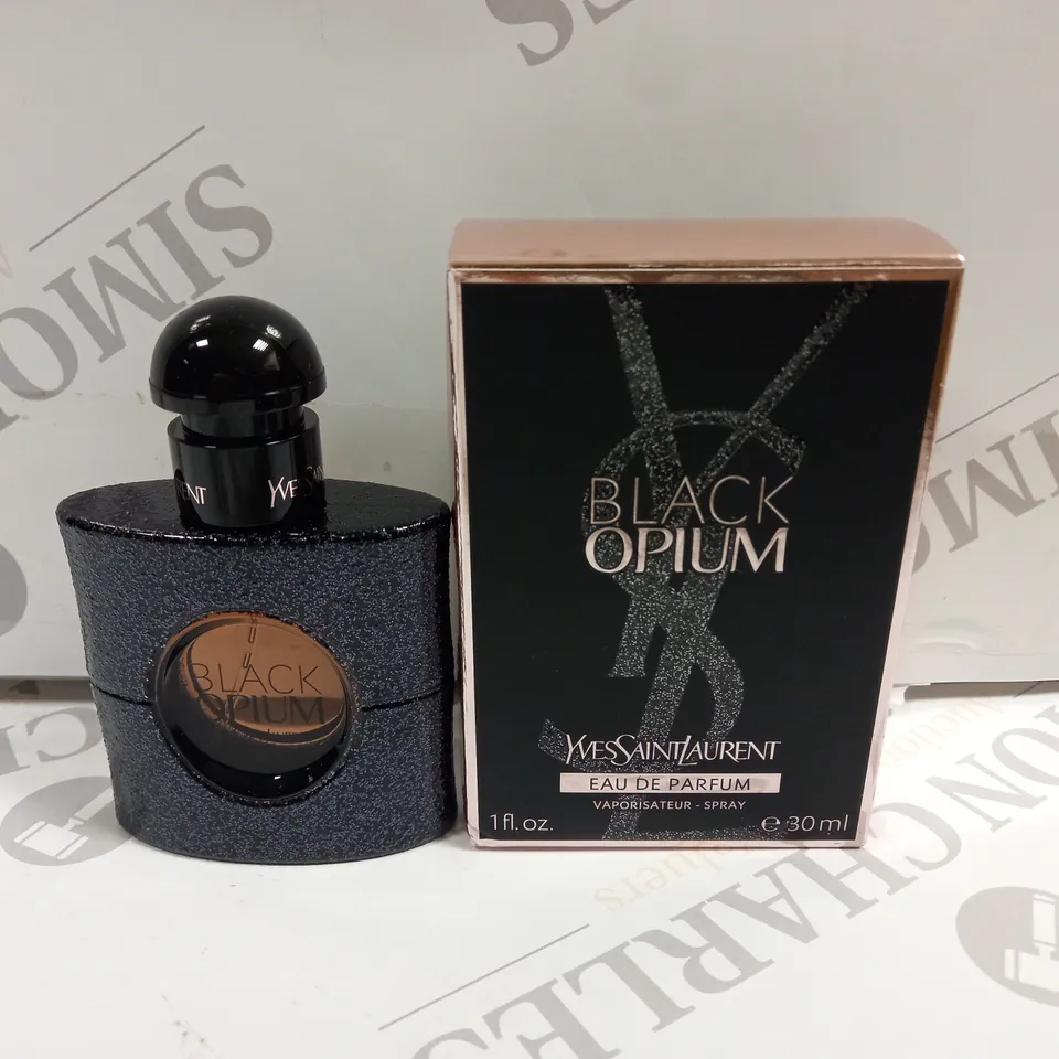 BOXED YVES SAINT LAURENT BLACK OPIUM EAU DE PARFUM 30ML