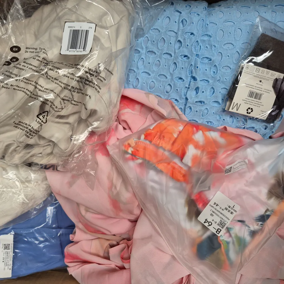 APPROXIMATELY 20 ASSORTED CLOTHING AND FASHION PRODUCTS IN VARIOUS STYLES AND SIZES - COLLECTION ONLY