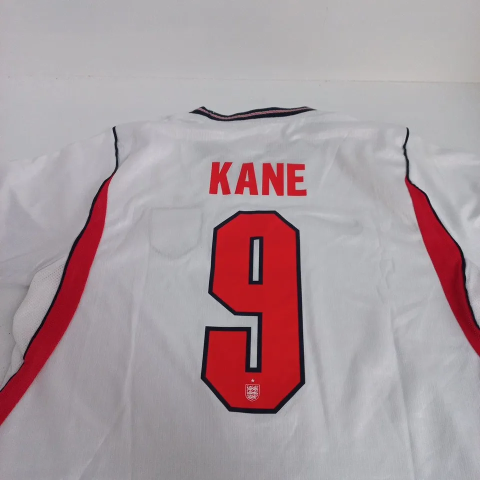ENGLAND FC HOME SHIRT - KANE 9 - SIZE LARGE