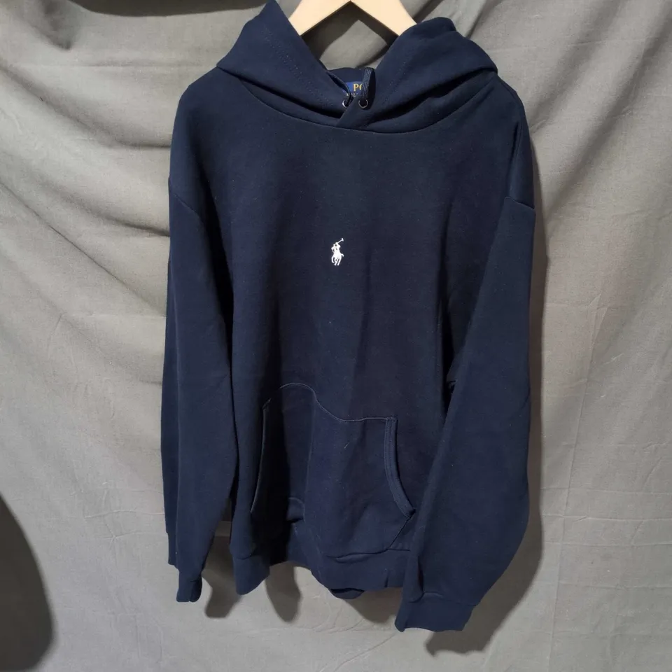 POLO RALPH LAUREN NAVY HOODIE – XL (MEN'S)