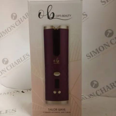 OPTI-BEAUTY TAILOR WAVE CORDLESS AUTOMATIC HAIR CURLER