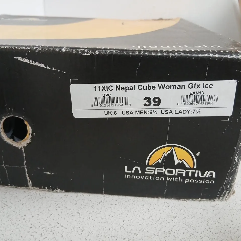 LA SPORTIVA NEPAL CUBE GTX WOMEN’S MOUNTAINEERING BOOTS – UK 6