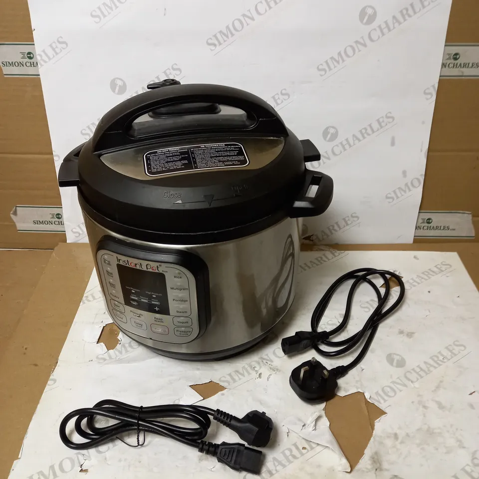 INSTANT POT DUO SMART PRESSURE COOKER