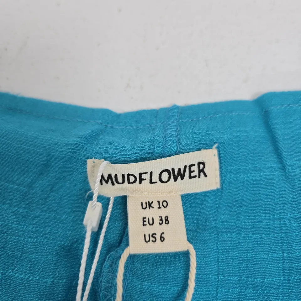 MUDFLOWER BLUE TUNIC DRESS – UK 10 (EU 38, US 6)