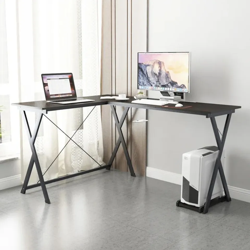 BOXED L-SHAPE DESK