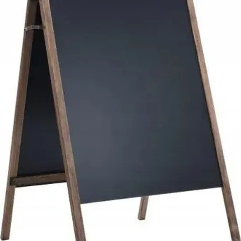 BOXED COSTWAY DOUBLE SIDED "A" FRAME BLACKBOARD/ CHALKBOARD SIGN RATING: