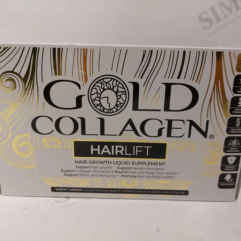 GOLD COLLAGEN HAIRLIFT FOOD SUPPLEMENT - 10X500ML