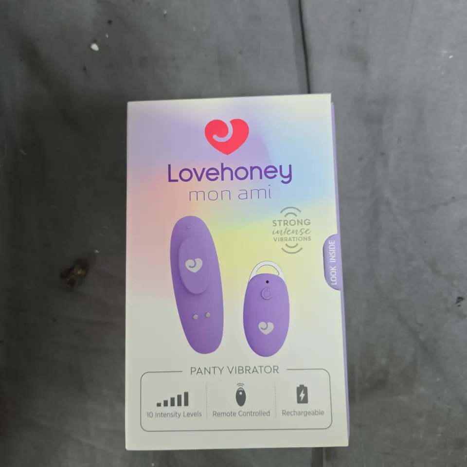 LOVEHONEY MON AMI PANTY VIBRATOR – PURPLE