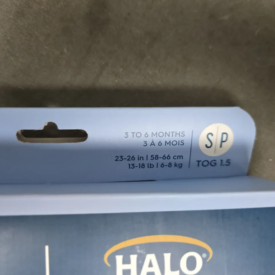 BOXED HARRY POTTER HALO SLEEPSACK SWADDLE – 3–6 MONTHS (TOG 1.5)