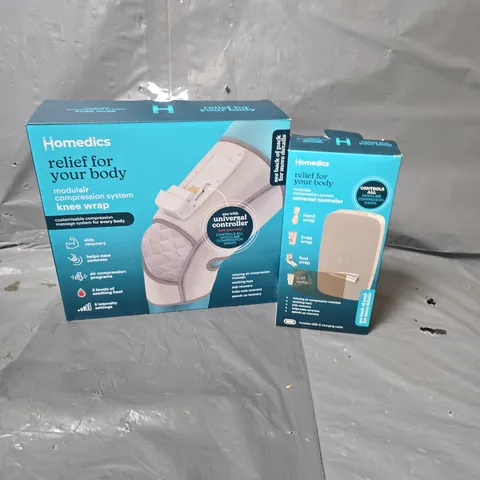BOXED HOMEDICS MODULAIR COMPRESSION SYSTEM KNEE WRAP (SR-CMK10H)