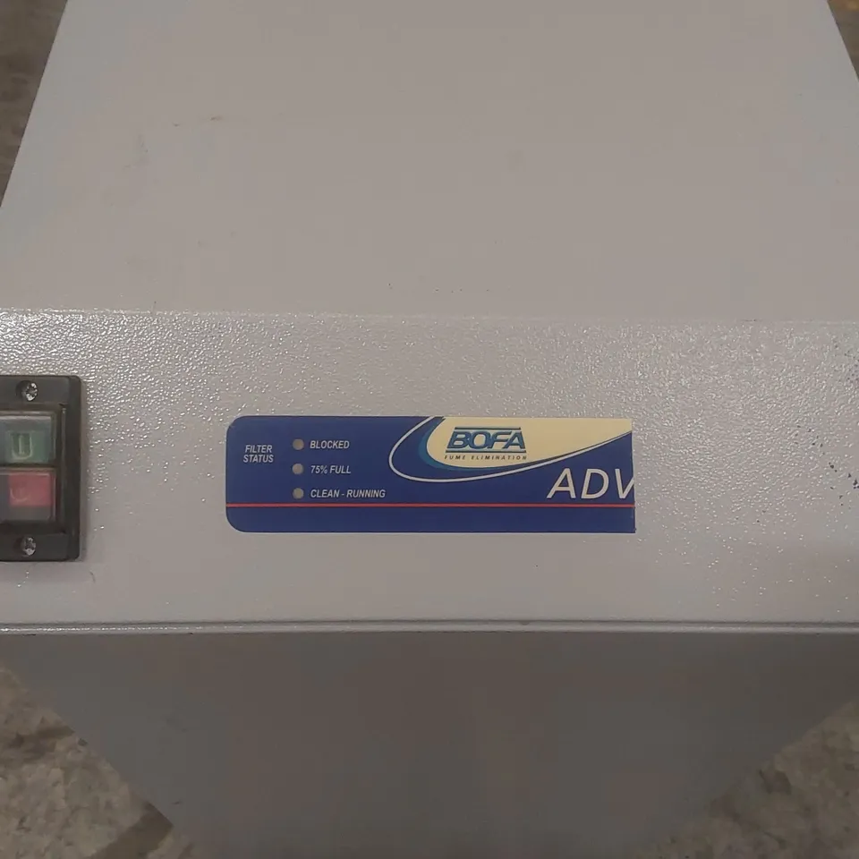 BOFA ADVANTAGE AD400 LASER FUME EXTRACTOR