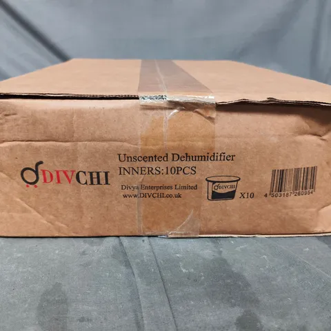 DIVCHI UNSCENTED DEHUMIDIFIER INSERTS – PACK OF 10