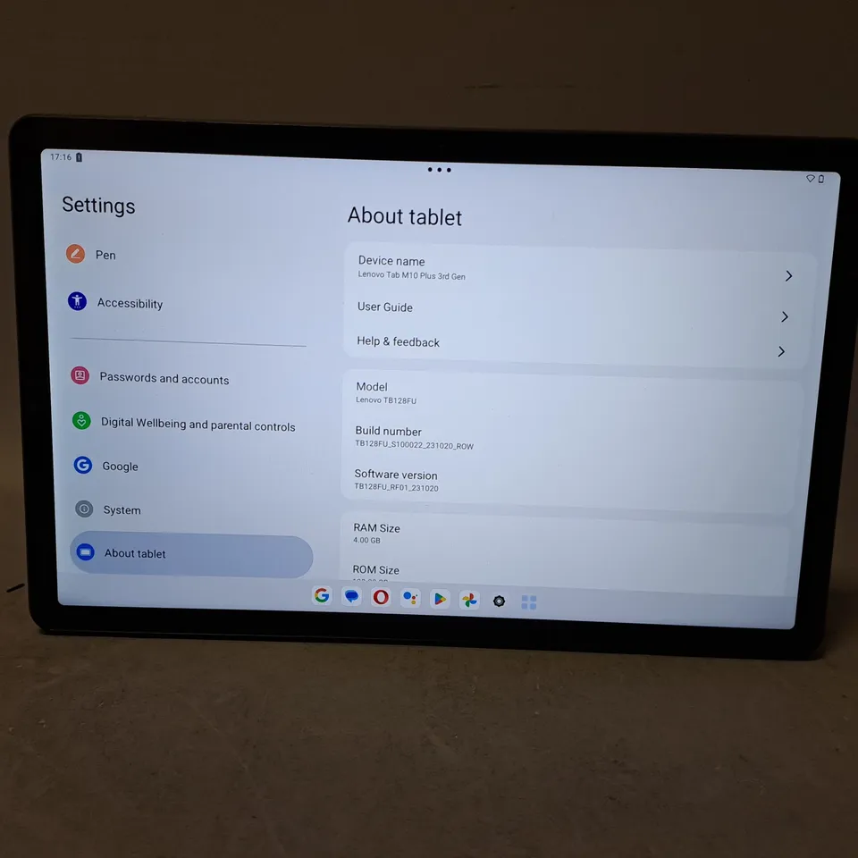 LENOVO TAB M10 PLUS 3RD GEN 