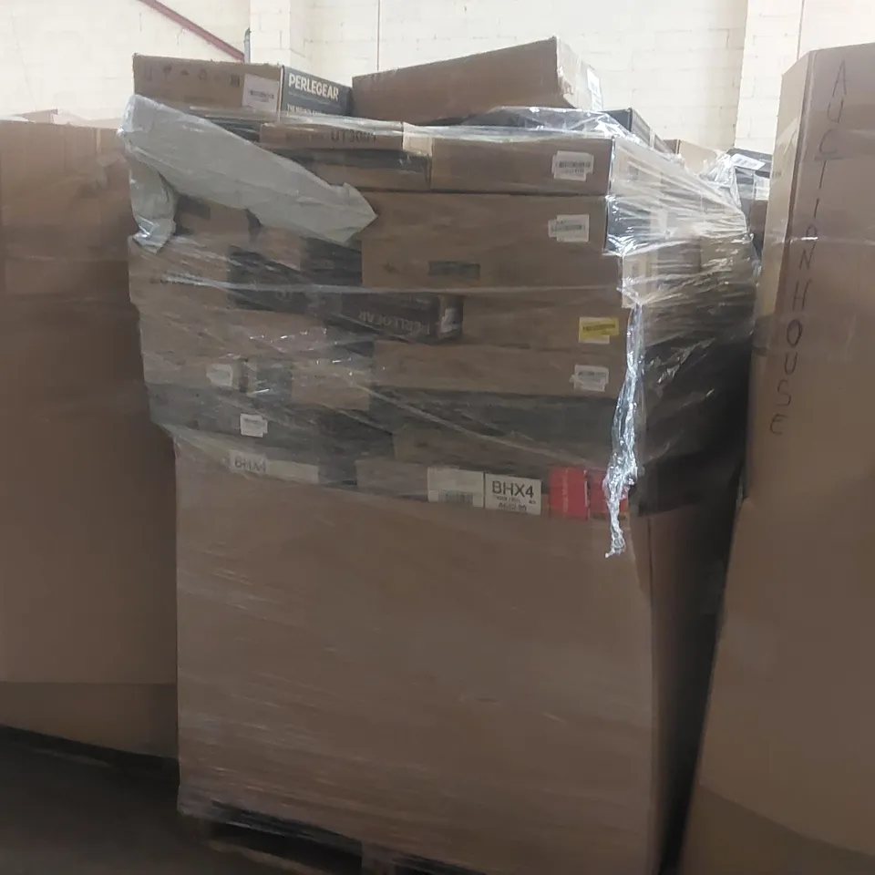 PALLET CONTAINING A LARGE QUANTITY OF ASSORTED TV BRACKETS ECT