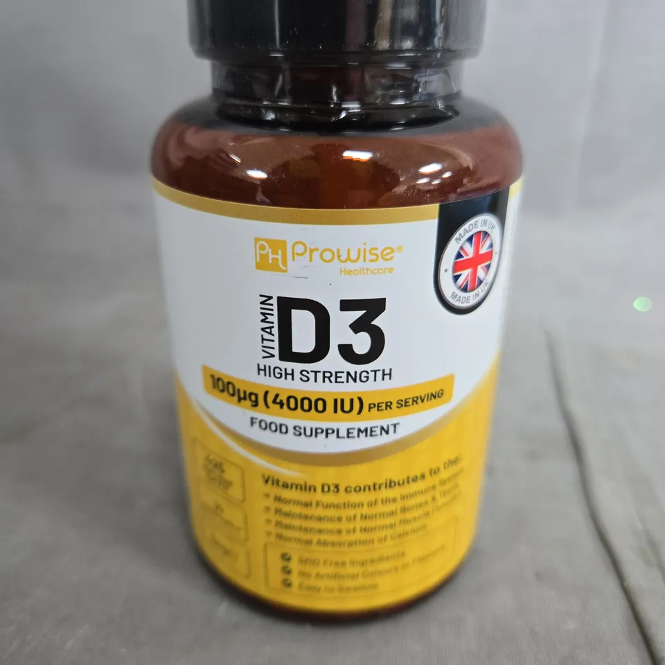 PROWISE VITAMIN D3 HIGH STRENGTH 100 ΜG 
