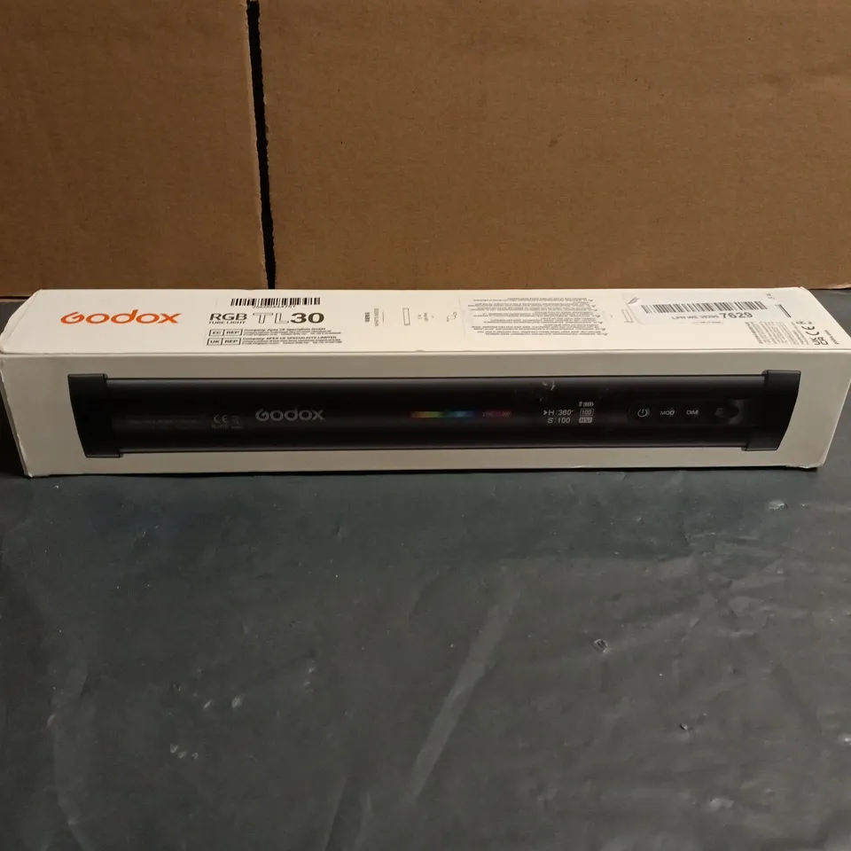GODOX RGB TUBE LIGHT TL30 BOXED WITH ACCESSORIES