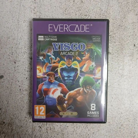 SEALED VISCO ARCADE 2 EVERCADE MULTI-GAME CARTRIDGE
