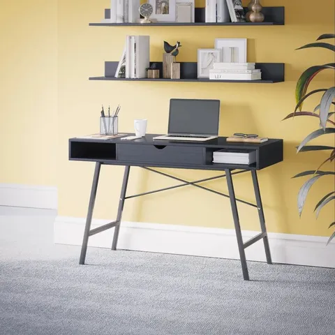 BOXED AURIAH METAL DESK GREY