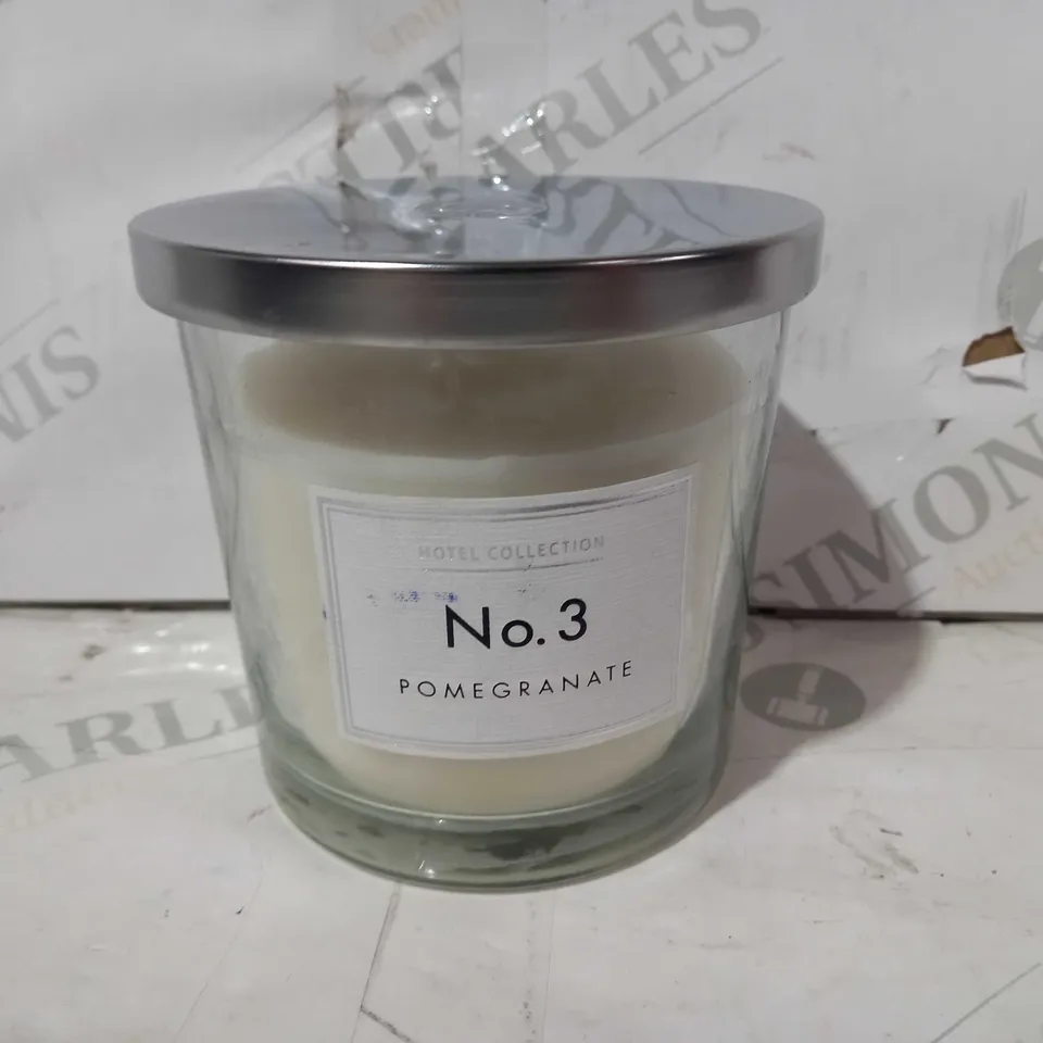 HOTEL COLLECTION NO.3 POMEGRANATE SCENTED CANDLE