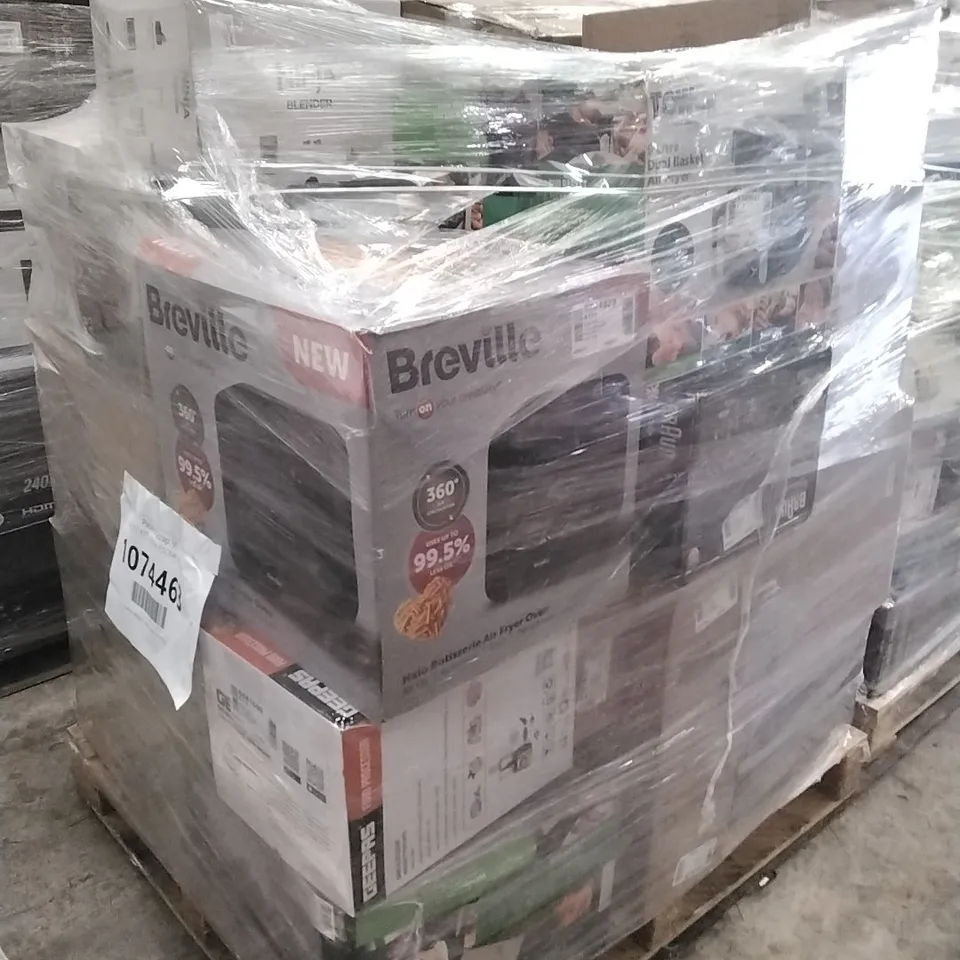 PALLET OF APPROXIMATELY 34 UNPROCESSED RAW RETURN HOUSEHOLD AND ELECTRICAL GOODS TO INCLUDE;