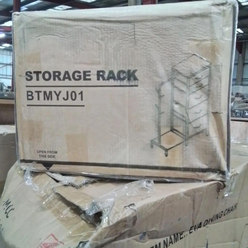 BOXED STORAGE RACK 