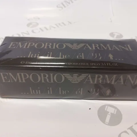 EMPORIO ARMANI LUI IL HE EL EAU DE TOILETTE 100ML