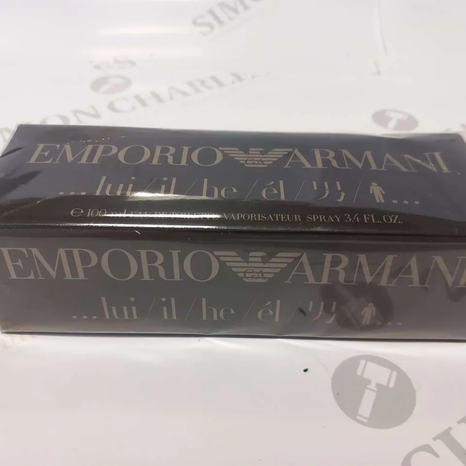 EMPORIO ARMANI LUI IL HE EL EAU DE TOILETTE 100ML