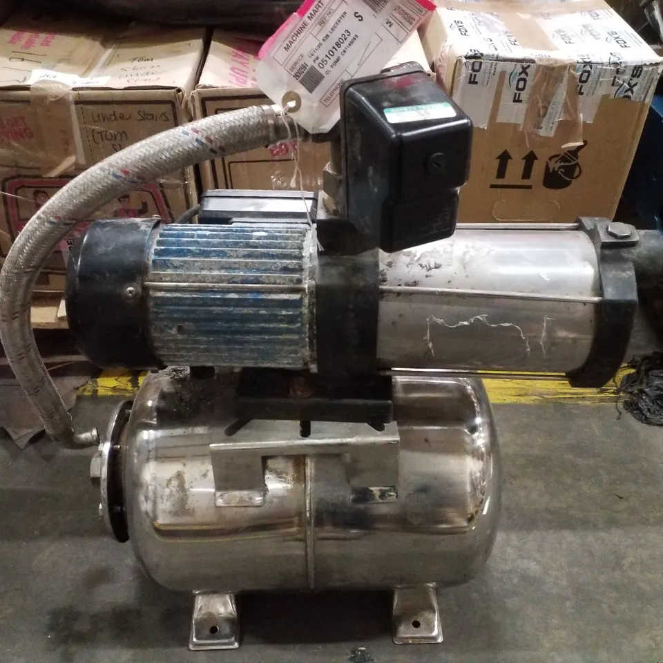 CLARKE CBT1400SS 1" 1650W 90LPM 50M HEAD STAINLESS STEEL BOOSTER PUMP (230V)