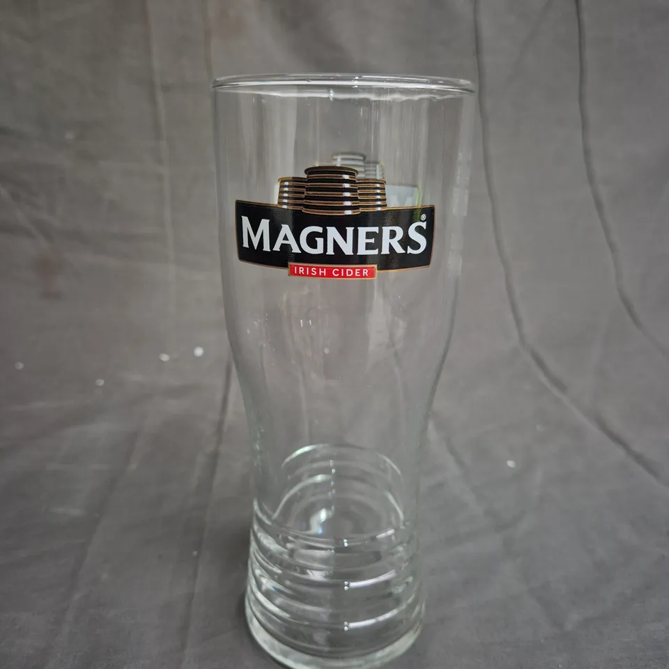 BOX OF APPROXIMATELY 12 MAGNERS GLASSES - COLLECTION ONLY