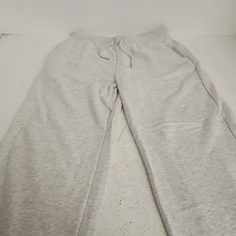 TALA GREY MARL SWEATPANTS WITH DRAWSTRING - UK SIZE L