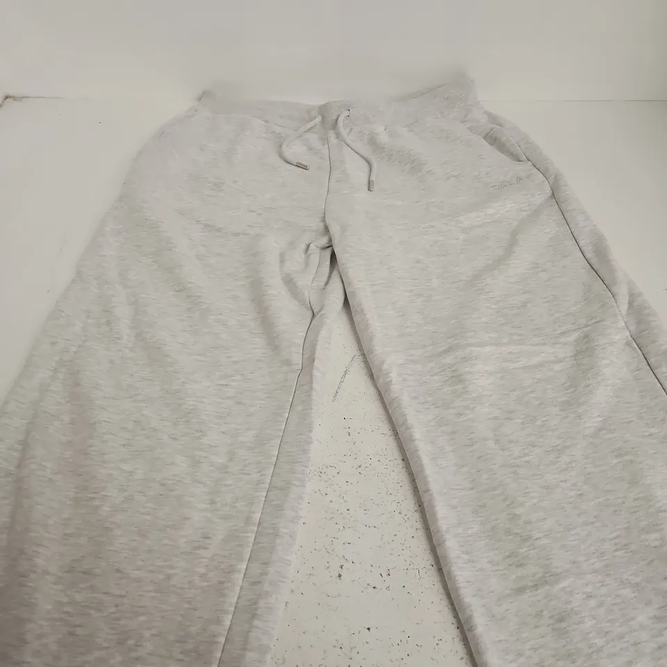 TALA GREY MARL SWEATPANTS WITH DRAWSTRING - UK SIZE L