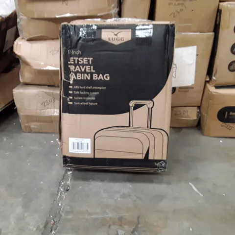 BOXED LUGG 15 INCH TRAVEL CABIN BAG - TEAL 