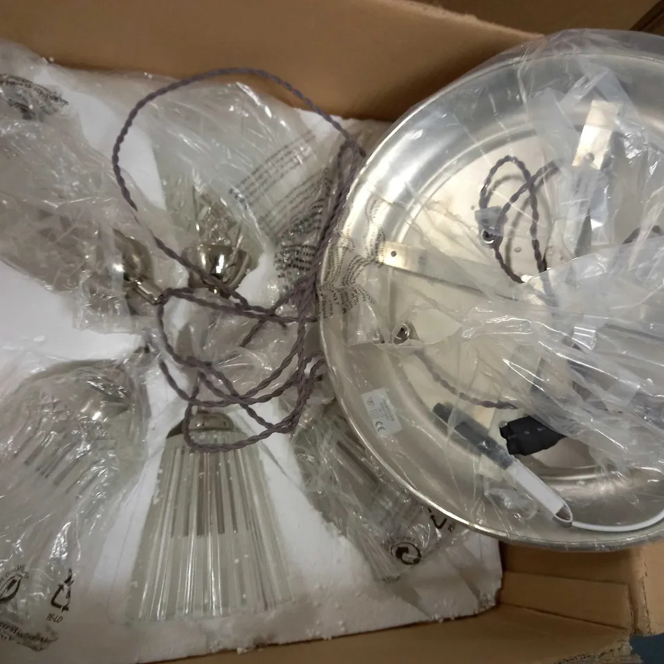 BRAND NEW ILLUMINATE BARLETTA 6 LAMP PENDANT LIGHT 