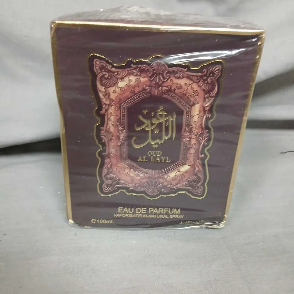 BOXED AND SEALED OUD AL LAYL EAU DE PARFUM 100ML