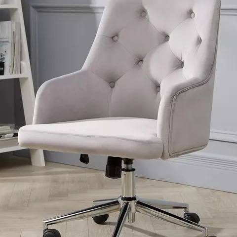 WARWICK GREY OFFICE CHAIR - COLLECTION ONLY