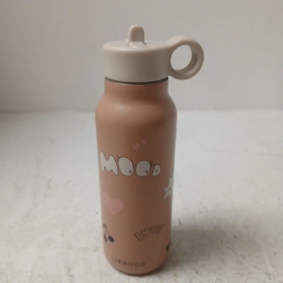 LIEWOOD MOOD FALK WATER BOTTLE – PINK, BOXED
