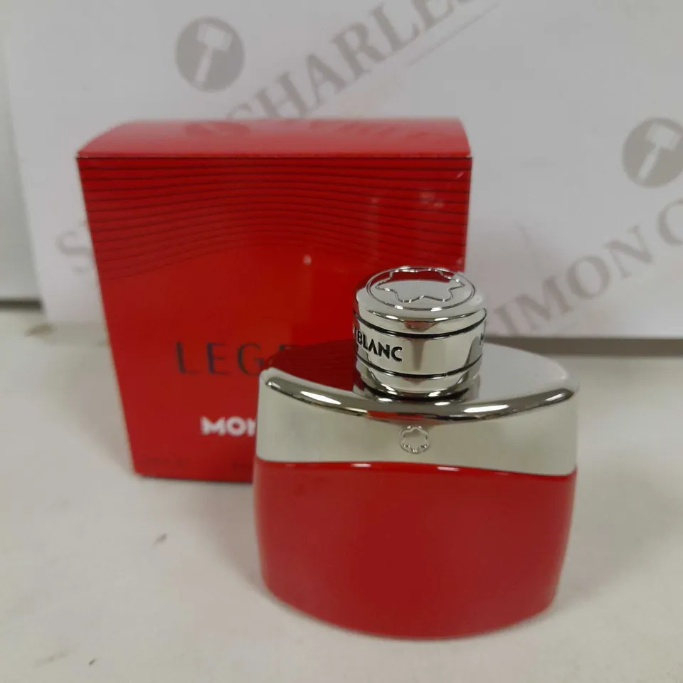 BOXED LEGEND RED MONT BLANC EAU DE PARFUM 50ML
