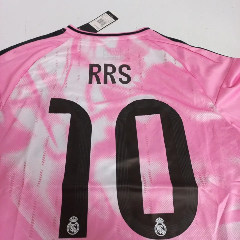 REAL MADRID FC PINK PLAYER SHIRT - SIZE L