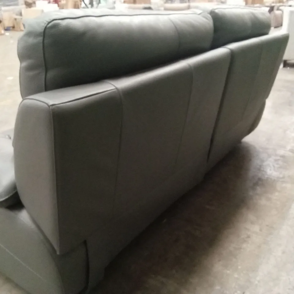 QUALITY DESIGNER ITALIAN MADE PATRIZIO 3 SEATER ELECTRIC RECLINER LEATHER SOFA