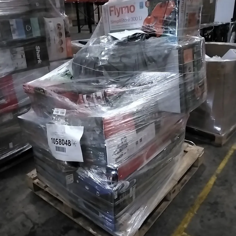 PALLET OF APPROXIMATELY 15 UNPROCESSED RAW RETURN HOUSEHOLD AND ELECTRICAL GOODS TO INCLUDE;