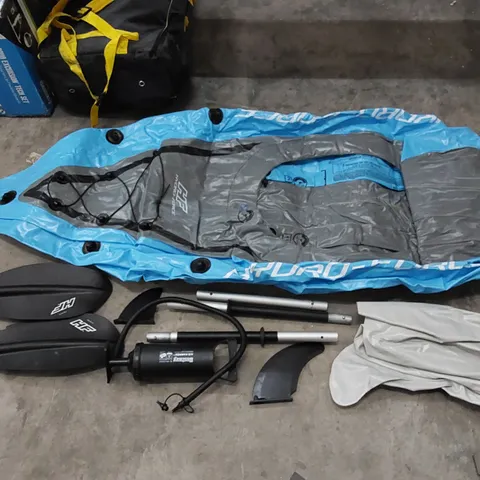 BAGGED HYDRO-FORCE 1 PERSON INFLATABLE KAYAK WITH CARRY BAG (1 ITEM)