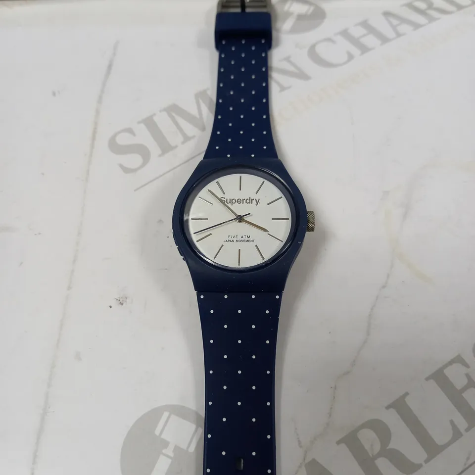 SUPERDRY LADIES URBAN BLUE WATCH