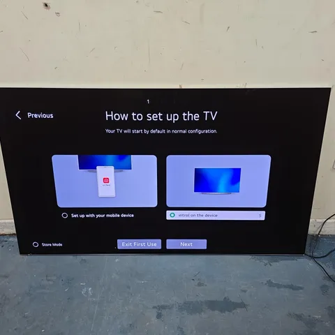 BOXED LG OLED 65" EVO AI TV - WITH REMOTE