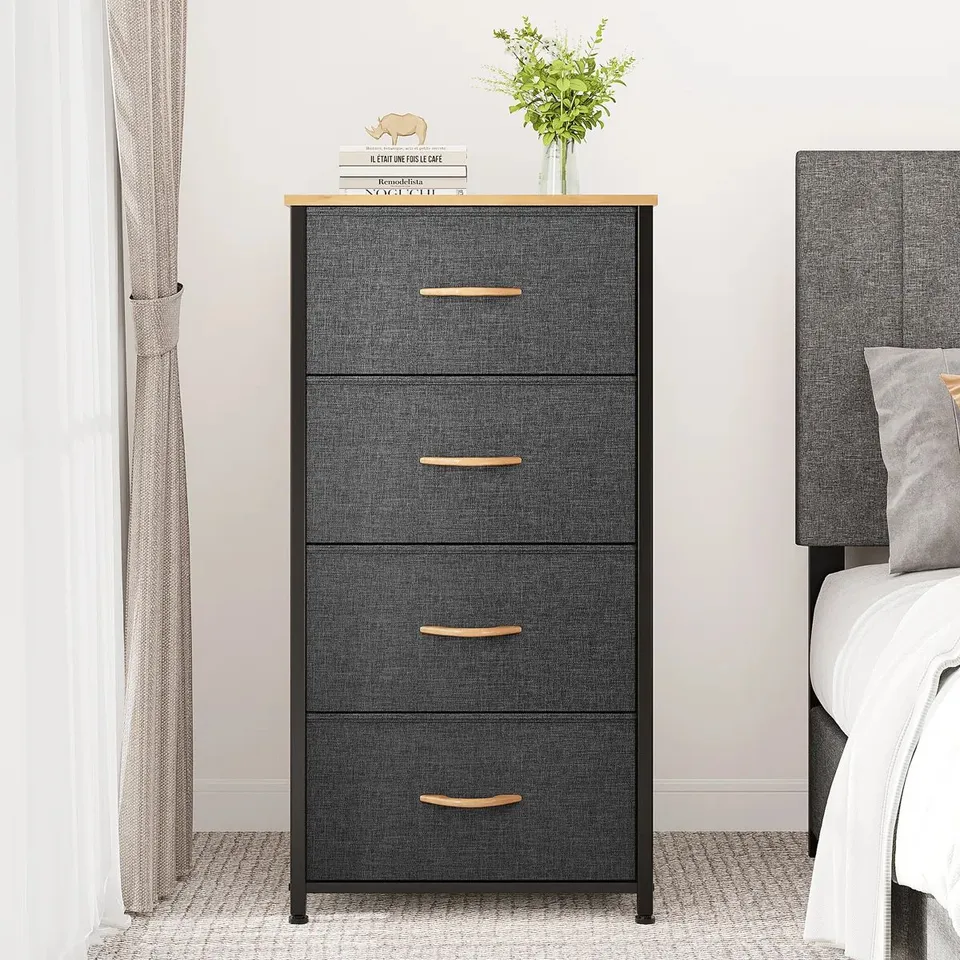 BOXED KATHIRIA 45CM W 4 - DRAWER CHEST OF DRAWERS (1 BOX)