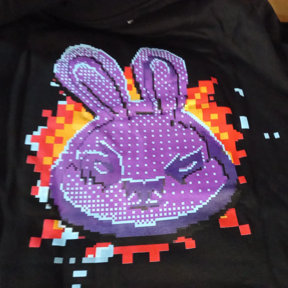 SNEAK PIXEL BLACK HOODIE - XXL
